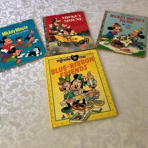 4 Minnie and Mickey Books